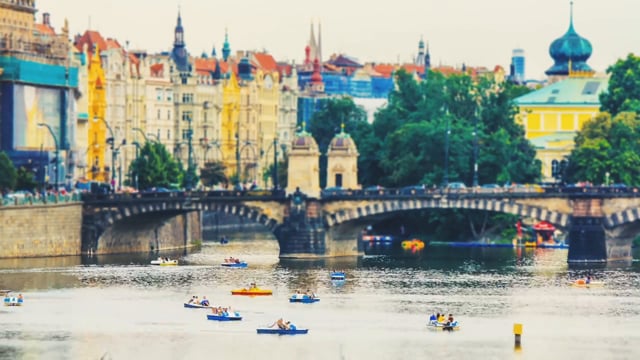 Prague & Budapest · timelapse